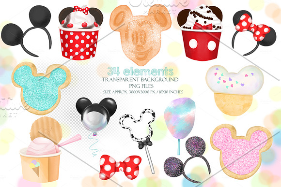 Magic Kingdom clipart. in Illustrations - product preview 2