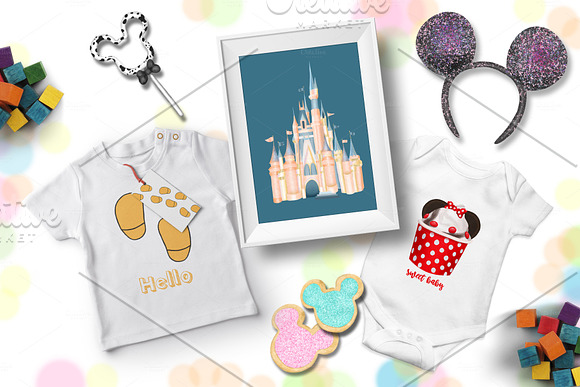 Magic Kingdom clipart. in Illustrations - product preview 5