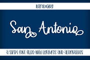 San Antonio - Script Font