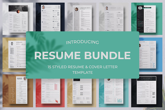 Best word Resume/CV Bundle in Resume Templates - product preview 2