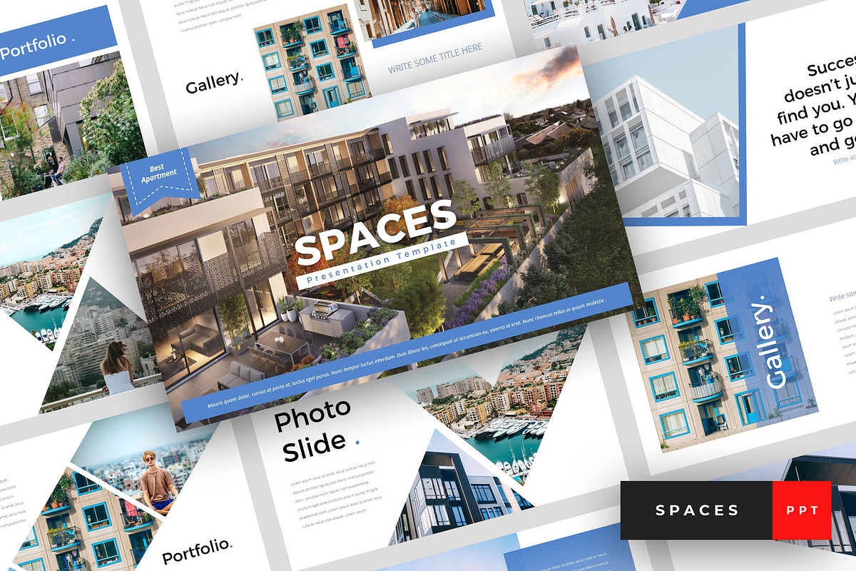 Spaces - Apartment PowerPoint in PowerPoint Templates - product preview 8