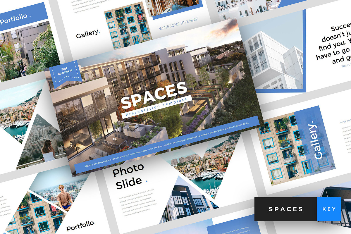 Spaces - Apartment Keynote in Keynote Templates - product preview 8