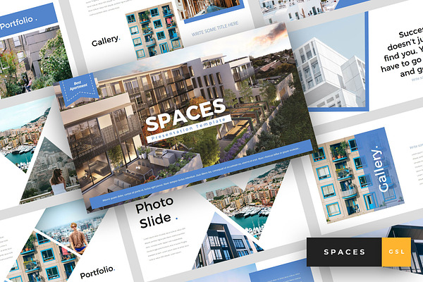Spaces - Apartment Google Slides