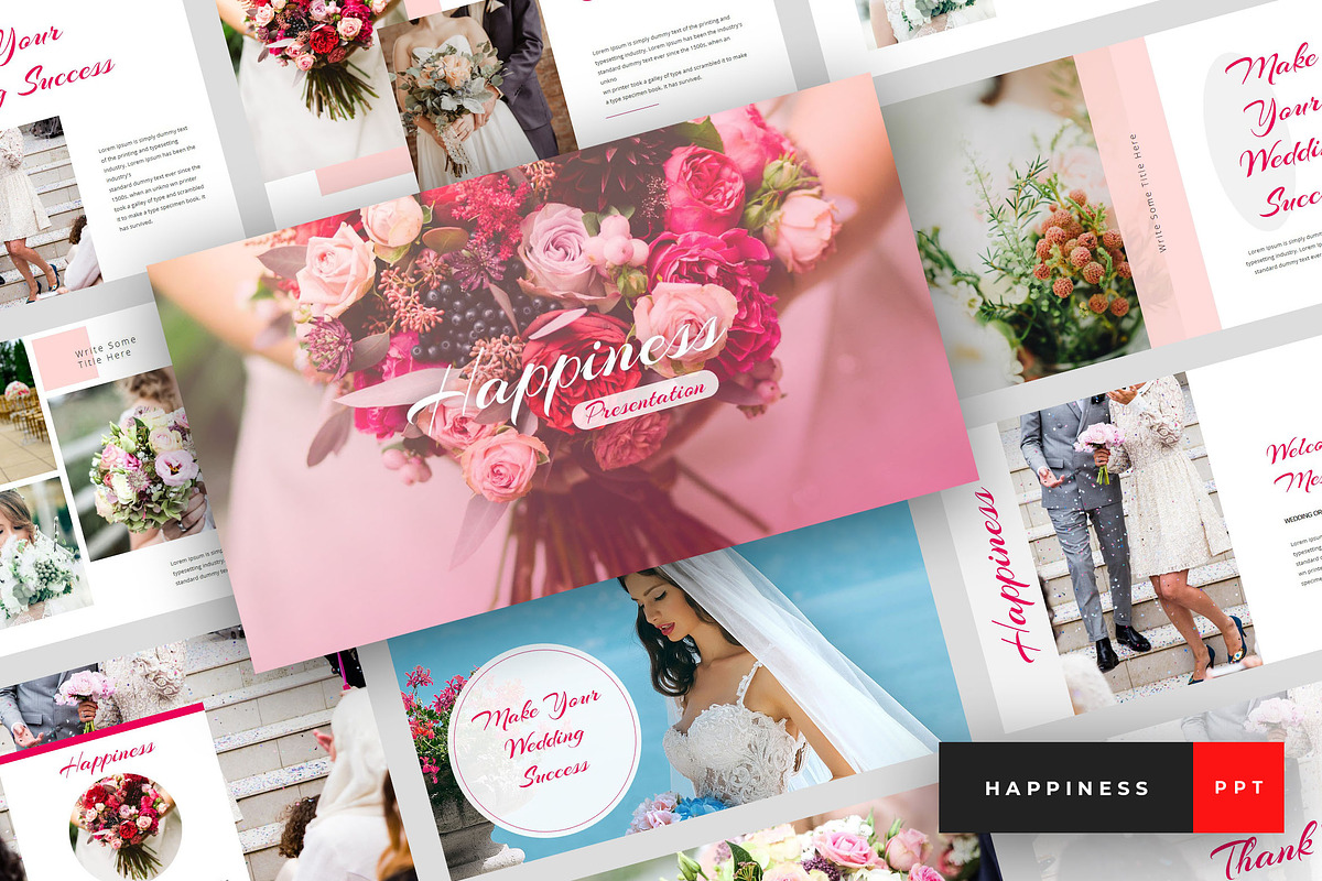Happiness - Wedding PowerPoint in PowerPoint Templates - product preview 8