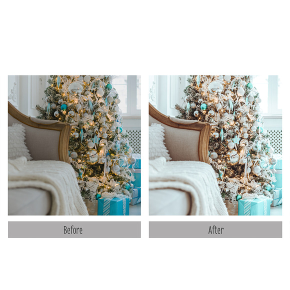 10 Winter Lightroom Presets in Add-Ons - product preview 2