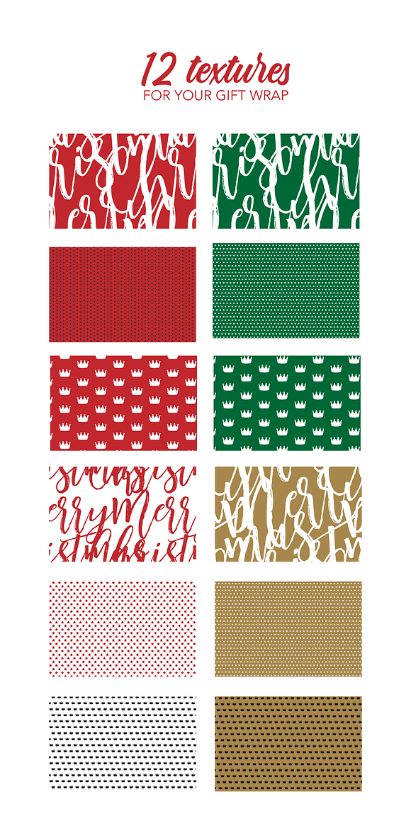 Christmas overlays & cards  / BONUS in Postcard Templates - product preview 5