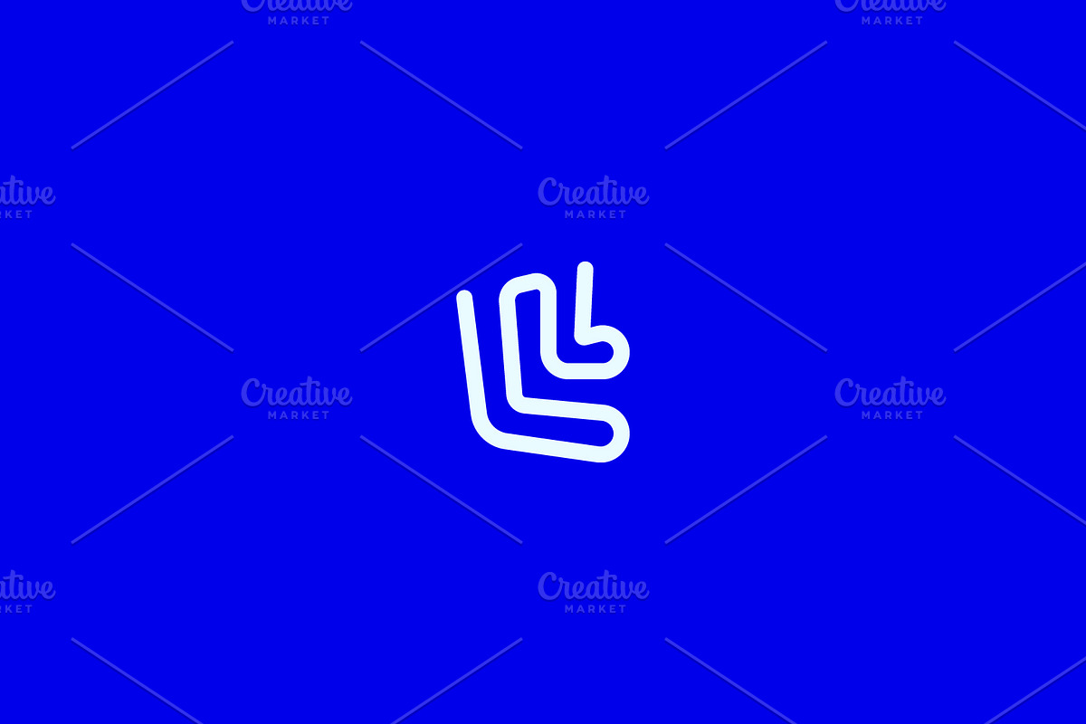 LL Tone Monogram Logo + Bonus in Logo Templates - product preview 8