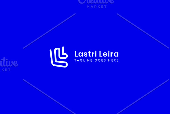 LL Tone Monogram Logo + Bonus in Logo Templates - product preview 3