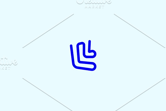 LL Tone Monogram Logo + Bonus in Logo Templates - product preview 4