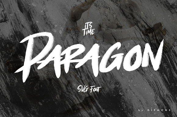 Paragon SVG Font in Display Fonts - product preview 5