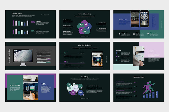 Cuzae : SEO Optimization Powerpoint in PowerPoint Templates - product preview 4