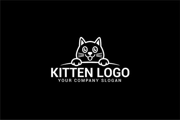 KITTEN LOGO in Logo Templates - product preview 2