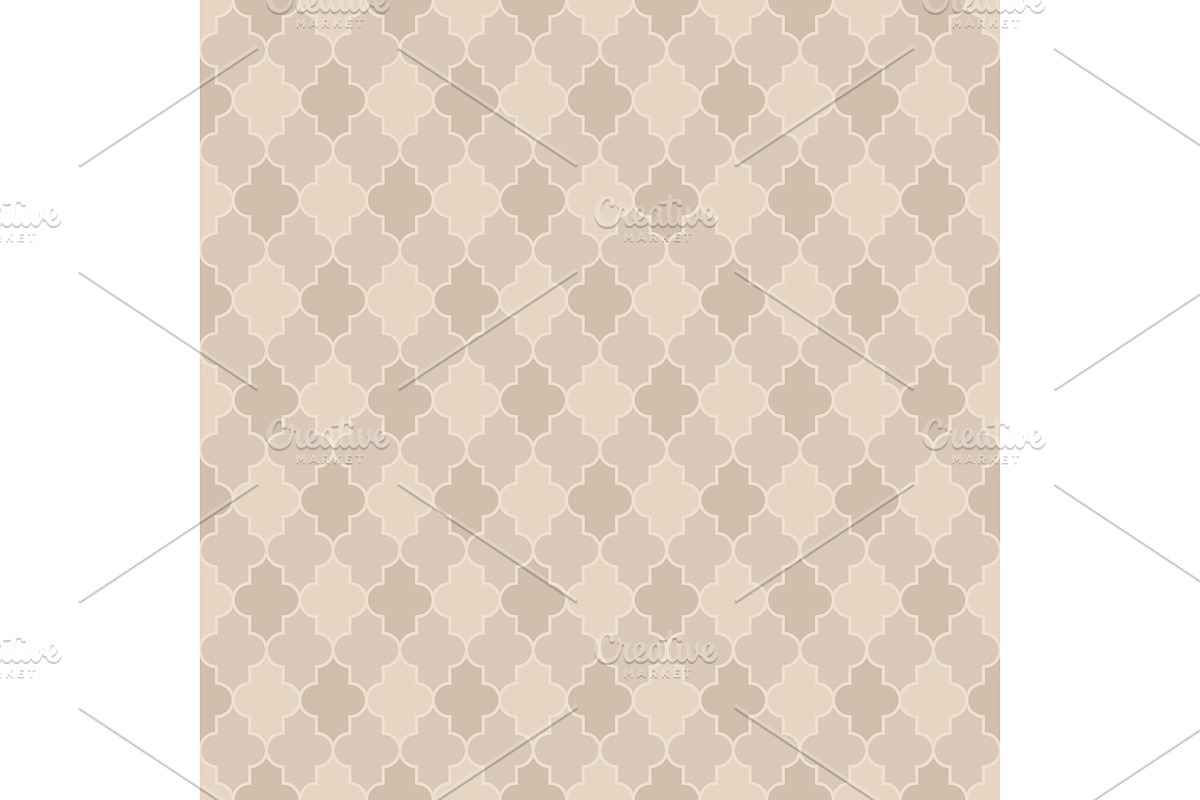 Arabic seamless pattern grid lantern in Textures - product preview 8