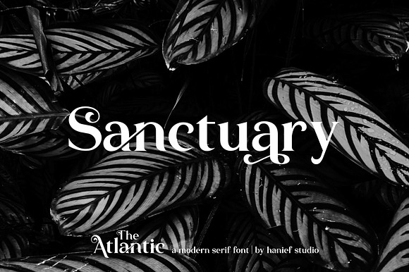 The Atlantic//Modern Serif Font in Serif Fonts - product preview 1