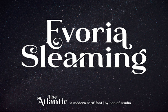The Atlantic//Modern Serif Font in Serif Fonts - product preview 6