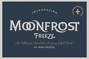 Moonfrost Freeze Font + Extras