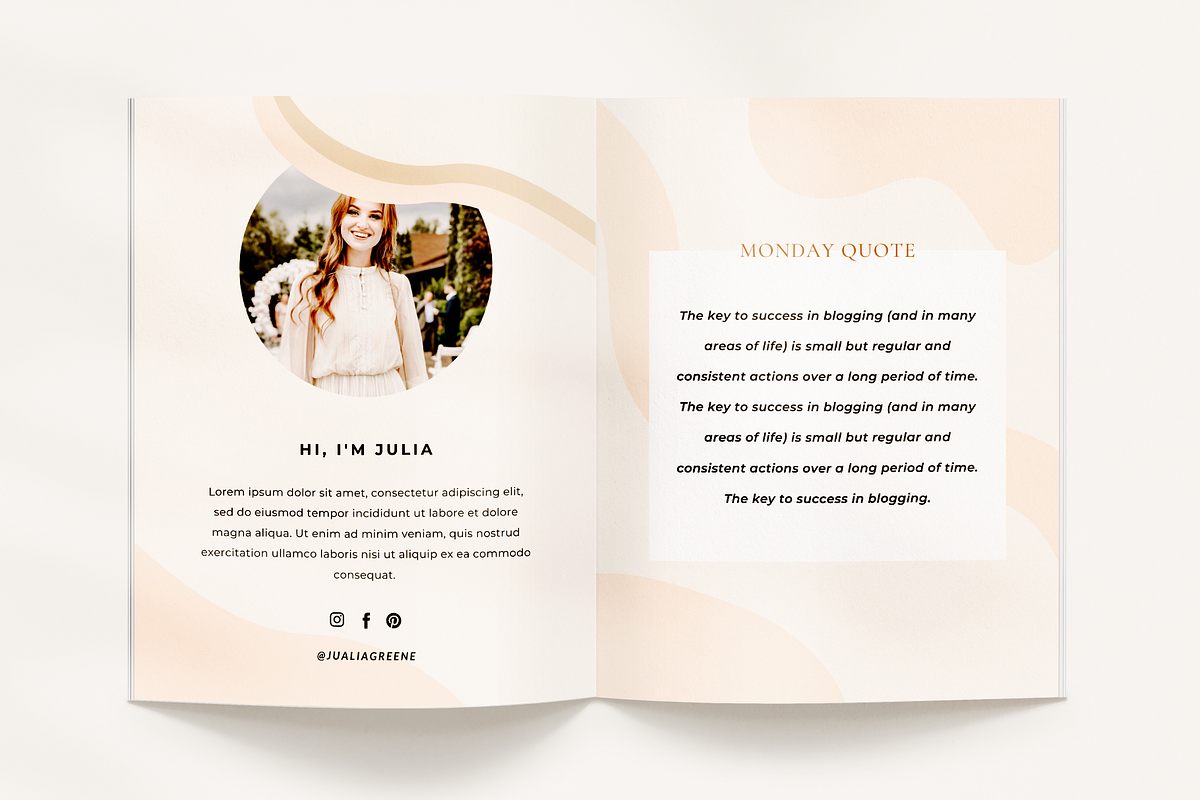 Mulberry Ebook | CANVA in Magazine Templates - product preview 8