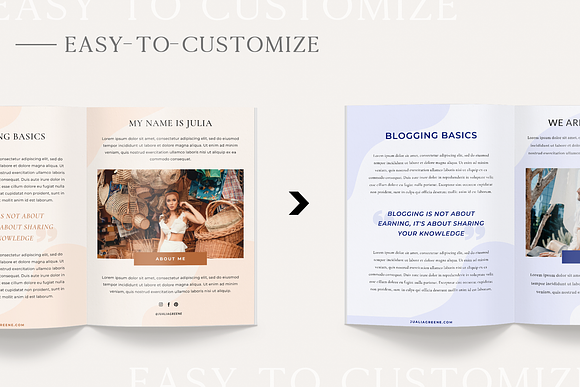 Mulberry Ebook | CANVA in Magazine Templates - product preview 3