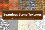 10 Seamless Stone Textures