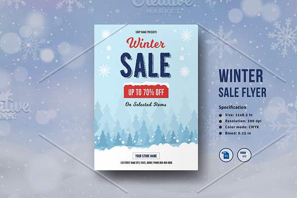 Winter Sale Flyer V1111