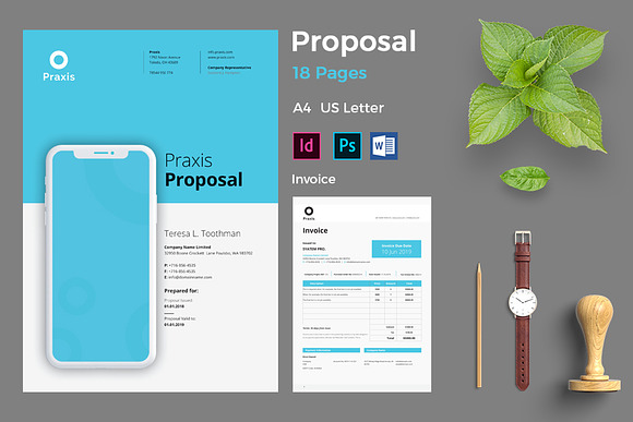 Proposal in Stationery Templates - product preview 8