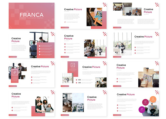 Franca - Powerpoint Template in PowerPoint Templates - product preview 1