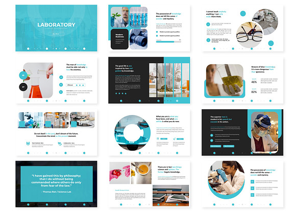 Laboratory - Powerpoint Template in PowerPoint Templates - product preview 1