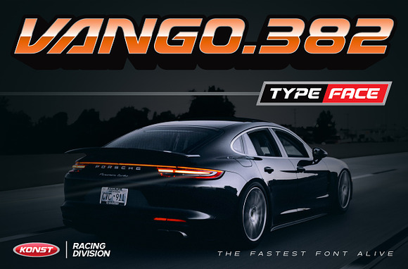VANGO - Automotive Speed Font in Display Fonts - product preview 14