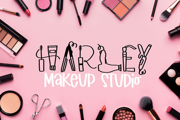 Makeup - A Stylist Font in Display Fonts - product preview 8