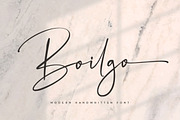 Boilgo - Handwritten Font