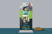 Travel Agency Roll Up Banner