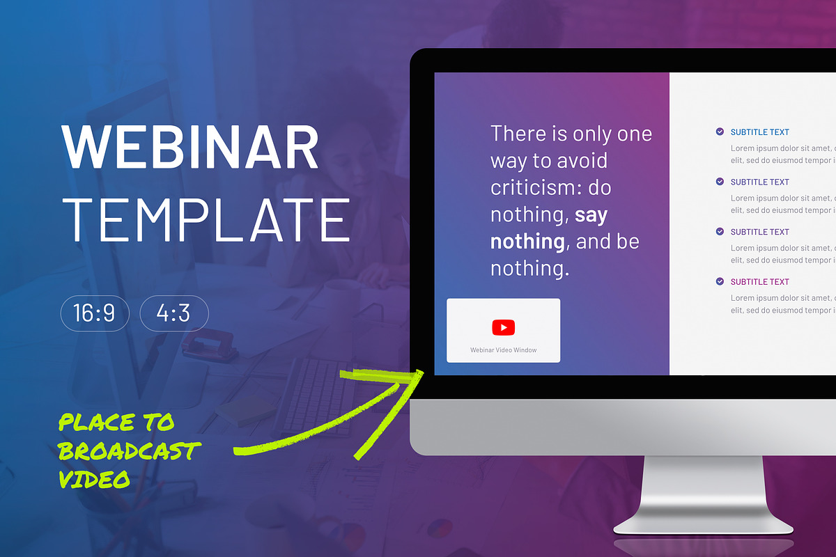 Webinar for PowerPoint in PowerPoint Templates - product preview 8