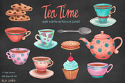 Tea Cups & Cookies