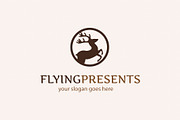 Flying Reindeer Logo
