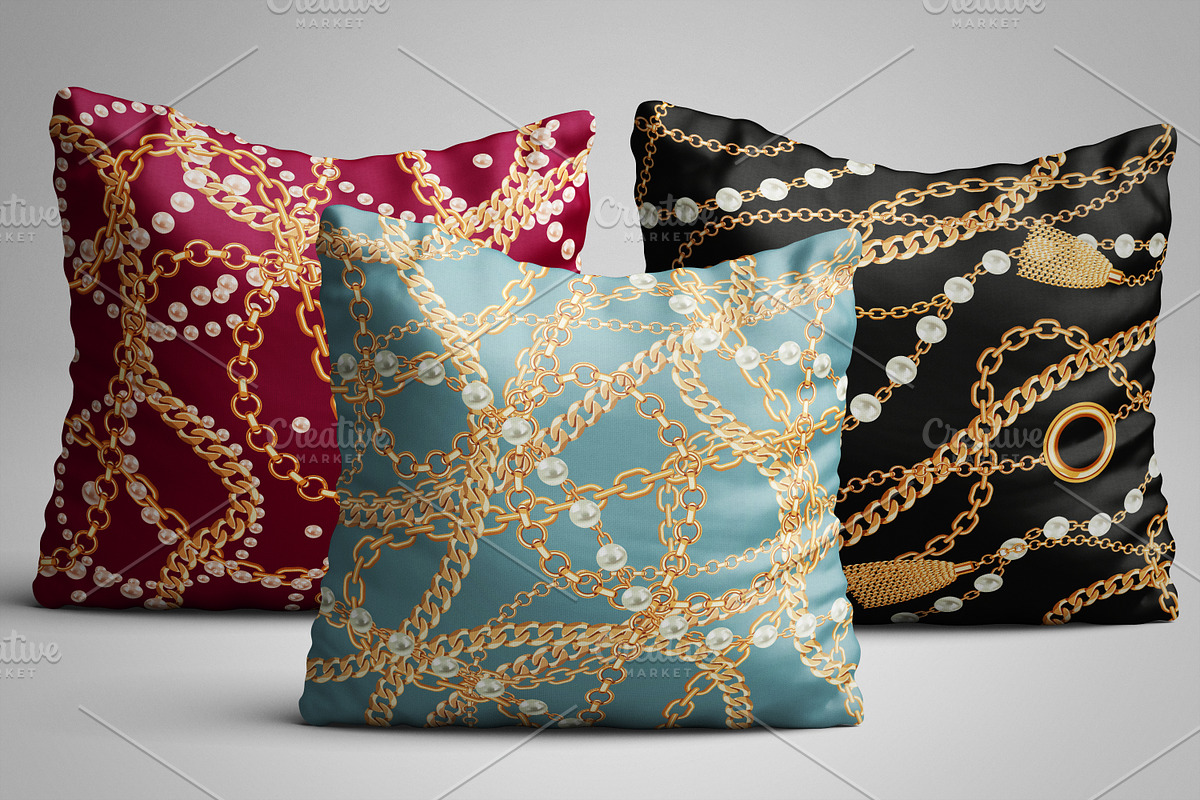 Vector Chain designs. Bundle. in Patterns - product preview 8