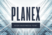 Planex| high business font