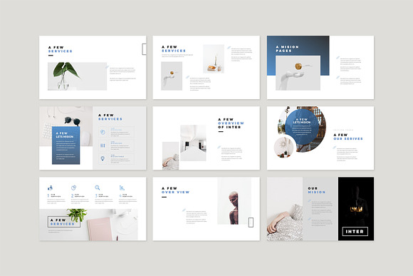 Enter Minimalist PowerPoint Template in PowerPoint Templates - product preview 4