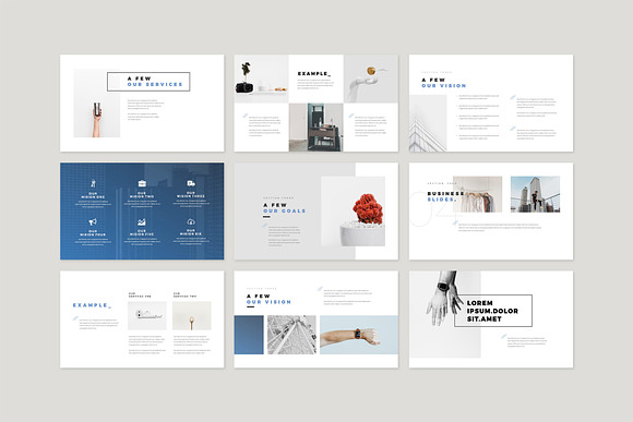 Enter Minimalist PowerPoint Template in PowerPoint Templates - product preview 5
