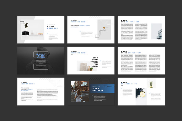 Enter Minimalist PowerPoint Template in PowerPoint Templates - product preview 6