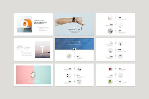 Enter Minimalist PowerPoint Template in PowerPoint Templates - product preview 9