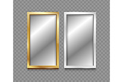 Realistic 3d Detailed Mirror Frame