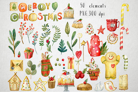 Black Friday Sale! Christmas Bundle in Illustrations - product preview 4