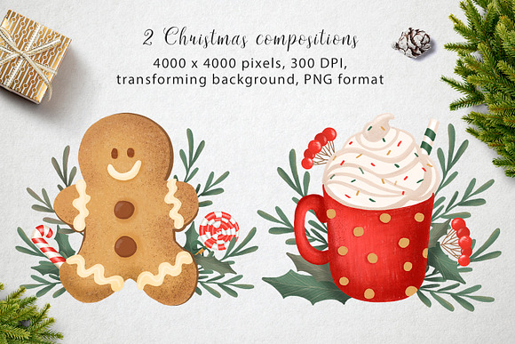 Black Friday Sale! Christmas Bundle in Illustrations - product preview 14