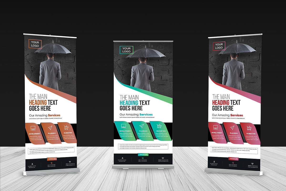 Rollup Banner in Stationery Templates - product preview 8