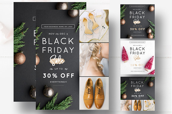 Black Friday Template Bundle in Social Media Templates - product preview 1
