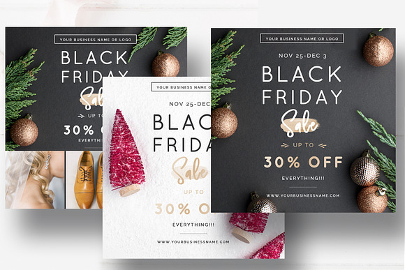 Black Friday Template Bundle in Social Media Templates - product preview 2