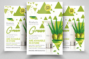 Herbal Beauty Skin Product Flyer
