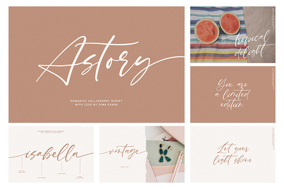 Calligraphy Handwritten Font Bundle in Script Fonts - product preview 3