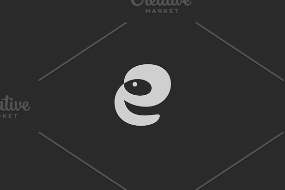 Letter e + Elephant Logo + Bonus in Logo Templates - product preview 4
