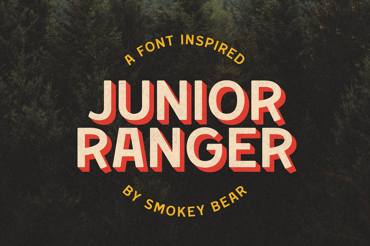 Junior Ranger in Display Fonts - product preview 8
